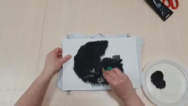 Нетрадиционная техника рисование по ткани акриловыми красками смотреть онлайн