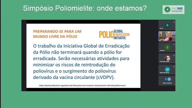 Simpósio Poliomielite: onde estamos? смотреть онлайн