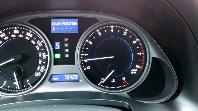Lexus IS 250 - Steering Wheel "DISP" Button- Display Explanation смотреть онлайн