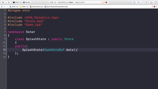 Flappy Bird SFML C++ [STATE CREATION] - Splash State/Screen смотреть онлайн