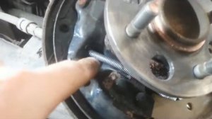 Хендай Гетц меняем задние колодки