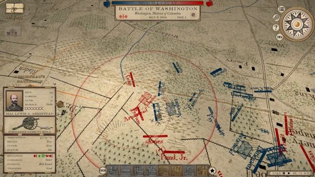 Largest Battles of the War - Grand Tactician: The Civil War (CSA Max Difficulty) смотреть онлайн