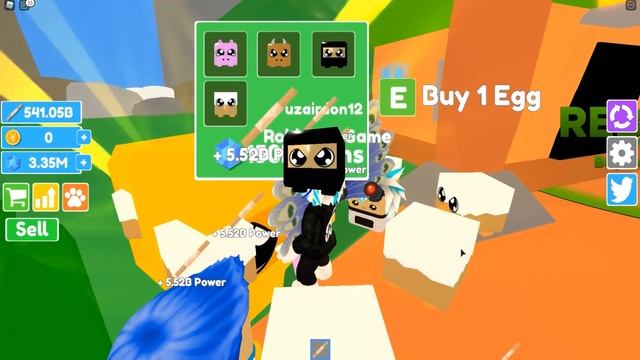 СЕКРЕТНЫЙ ЗОЛОТОЙ ПИТОМЕЦ НИНДЗЯ СДЕЛАЕТ ВСЕХ ТОПАМИ! Roblox Ninja Tappers смотреть онлайн