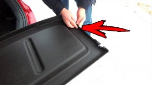 Задняя полка КИА РИО X-Line - лайфхак от подписчика