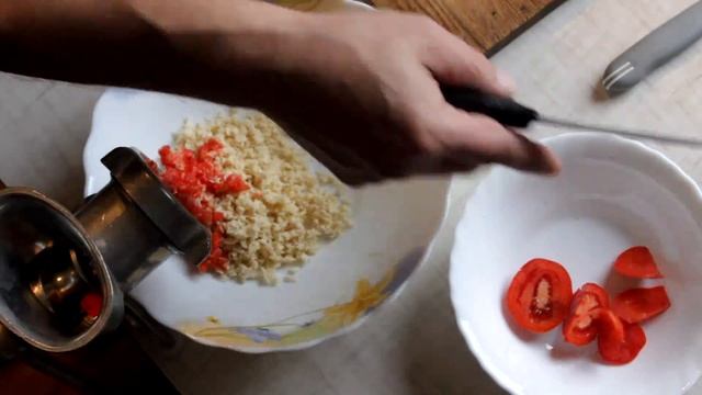 Хреновина (хренодёр) - соус из хрена и помидоров смотреть онлайн