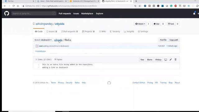 Merging branches in Git смотреть онлайн