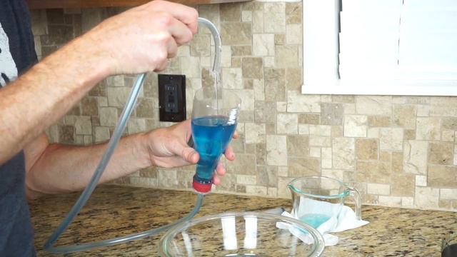 Boyle's Self-Flowing Flask Filled With Polyethylene Glycol (Self-Pouring Liquid) = Perpetual Motion
