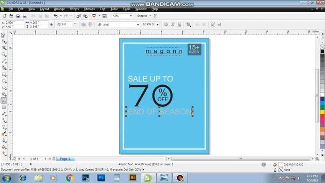 How to make-Brochure Design in CorelDraw x5 смотреть онлайн