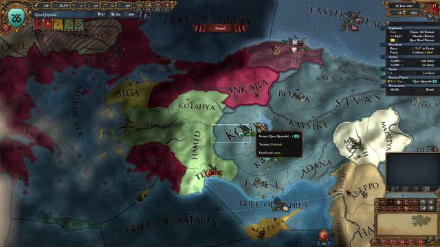 Europa Universalis 4: The Cossacks - Qara Qoyunlu Gameplay - Part 8 смотреть онлайн