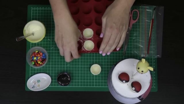 Candy Pokeballs! Make Edible Pokemon Pokeballs - A Cupcake Addiction How To Tutorial смотреть онлайн