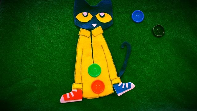 Felt Board Friday: Pete the Cat and His Four Groovy Buttons by Eric Litwin смотреть онлайн