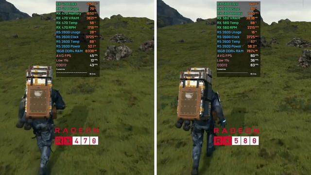 RX 470 Vs RX 580 - Test In 7 Games