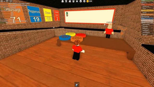 Roblox Симулятор Пиццерии #2 Работаем поваром Work at a pizza place смотреть онлайн