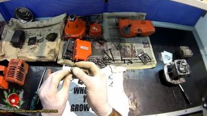 Oleo Mac 740T - montagem depois da limpeza!