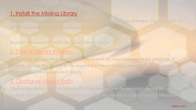 Dealing with "Error while loading shared libraries" in Linux смотреть онлайн