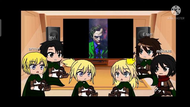 AOT React to (JOKER) смотреть онлайн