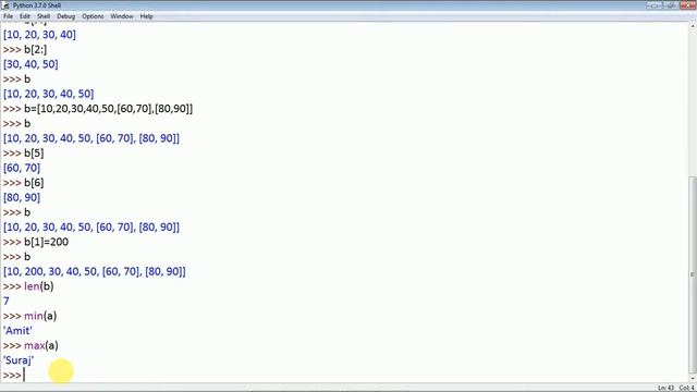 #12 Getting Start With Python | List and Tuples in Python смотреть онлайн