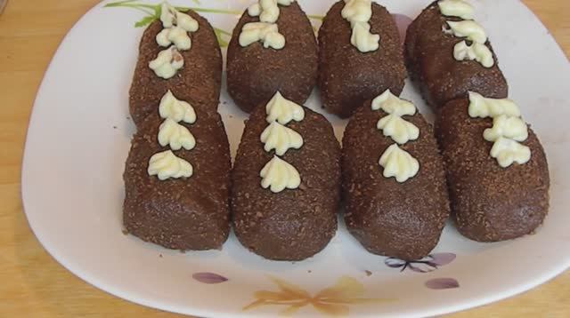 КАК ПРИГОТОВИТЬ ПИРОЖНОЕ КАРТОШКА ИЗ ПЕЧЕНЬЯ смотреть онлайн