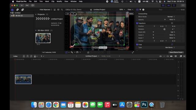 How to Use Ken Burns Effect in Final Cut Pro смотреть онлайн