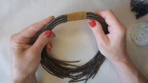 Колье Лапы. Сколько и какого материла необходимо?