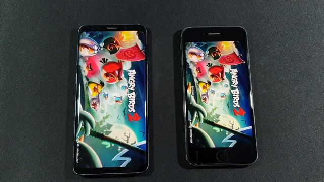 Samsung S9 vs Iphone 8 Comparison Speed Test смотреть онлайн