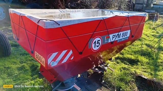 Разбрасыватель удобрений D-Pol РУМ 800 экспресс-обзор от Павла Лавриненко смотреть онлайн