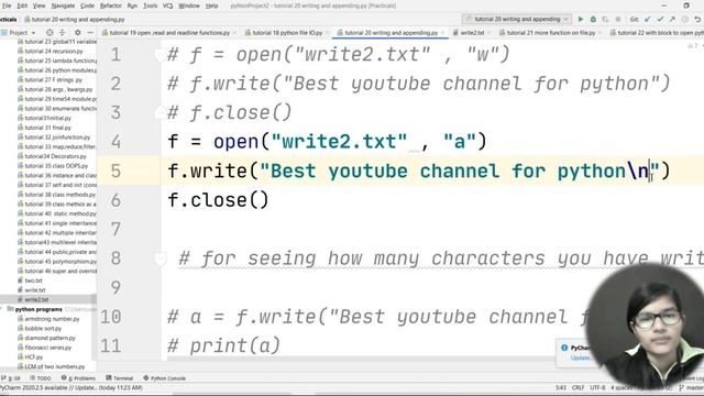 Python for beginners Part:5| OOPS in one video | file handling | python I/O functions смотреть онлайн