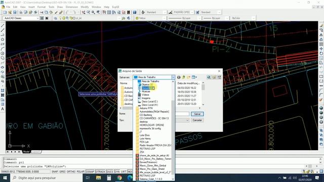 LISP para AutoCad - Coordenadas nos Vértices Polyline смотреть онлайн