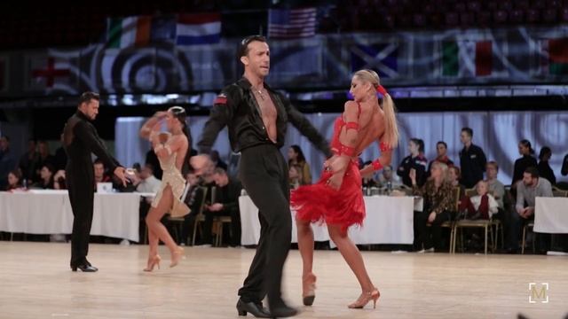 Andrei Strebizh - Anastasia Vasilchenko, RUS | 2019 Dublin | Pro LAT - F PD смотреть онлайн