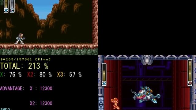 Mega Man X, X2 and X3 "Multi-Task 300%" in 43:51 смотреть онлайн