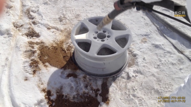 Технология очистки - мягкий бластинг (blasting)