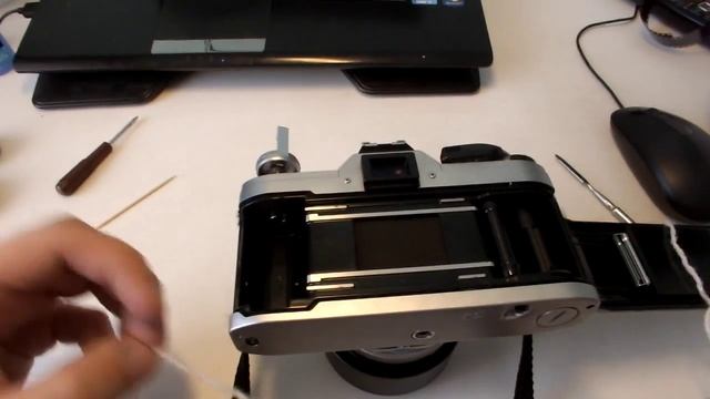 Canon AE-1 Ремонт задней крышки/как убрать засветку смотреть онлайн