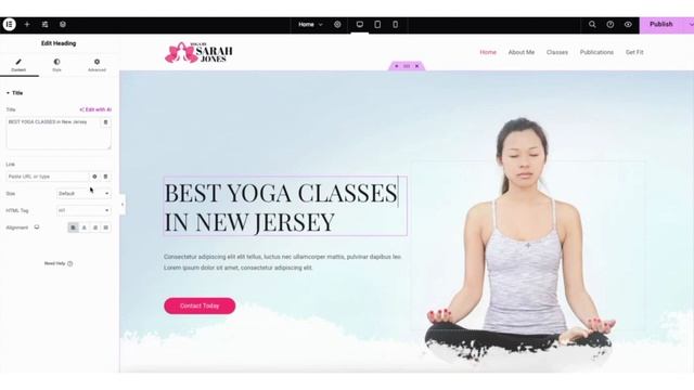 How To Create A Yoga Website In WordPress ? | Yoga Design Website Tutorial смотреть онлайн