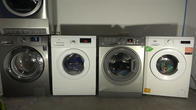 Wash Race - Samsung Ecobubble vs. Logik vs. Hotpoint Smart vs. Bush / Cotton 60'c смотреть онлайн