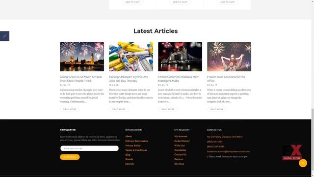 Holiday Responsive OpenCart Template TMT Titus Joshua смотреть онлайн