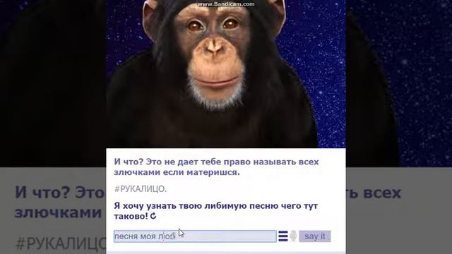 НЕ ШИМПАНДЗЕ А ПОЛНЫЙ КТО-ТО :) смотреть онлайн