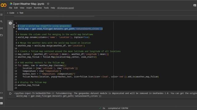 Open Weather Map API | Colab Analysis Part 2 смотреть онлайн
