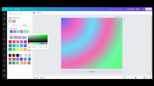 Don't Like the Gradient Colors in Canva... Change Them! (How to Create Customized Gradients) смотреть онлайн