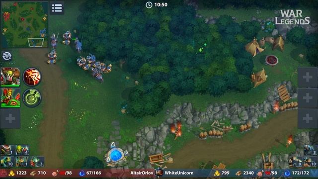 Турнир - Июнь 2023 ☆ WAR LEGENDS. Мобильная RTS смотреть онлайн