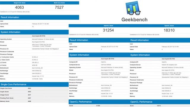 acer E5-575G-77FW upgrade ssd M.2 Gaming test смотреть онлайн