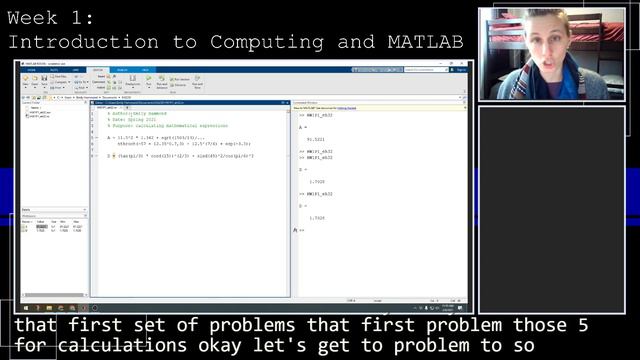 Engineering Computations H (2/8) - Week 2: Script Files смотреть онлайн