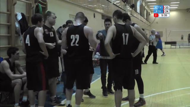 16.12.2014 АГТУ — АТЛ. Баскетбол. АБЛ