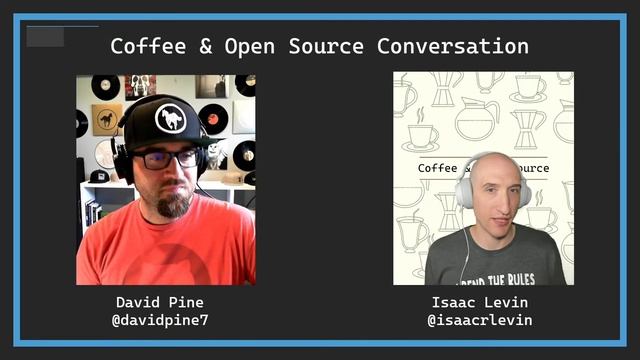 Coffee & Open Source Conversation - David Pine смотреть онлайн