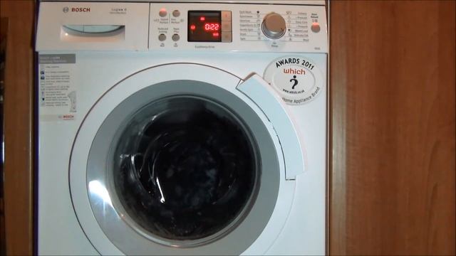 Bosch Logixx WAS32461GB Washer : Delicates Speed Perfect Overloaded (Full Cycle)