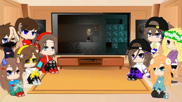 ~Реакция майнкрафтеров на клип Юни "Дежавю"~ смотреть онлайн