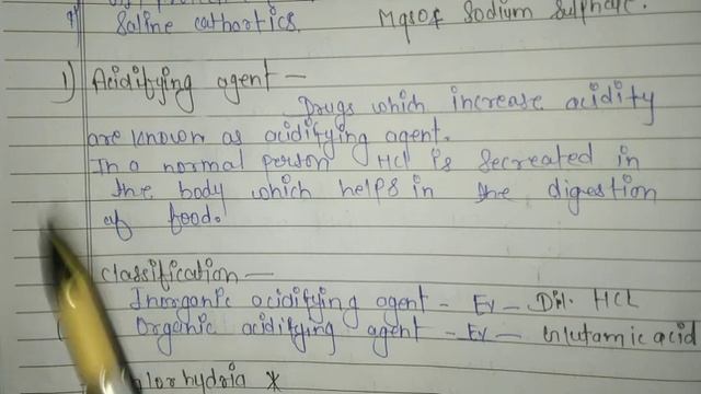 Gastro intestinal agent (GIT) definition of acidifying agent,classification,uses HCl смотреть онлайн