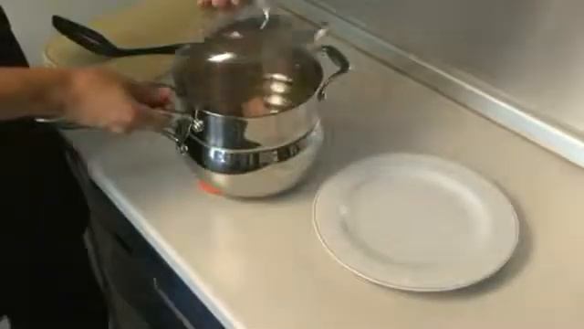 Пароварка Tupperware ковш 2.8л+пароварка От Шефа