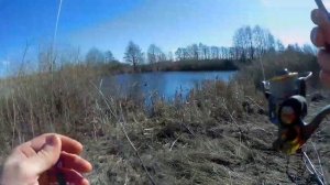 Ловля Щуки На Джиг На Малой Реке! Разведка Новых Мест В Липецкой Области. Щука На Спиннинг Весной