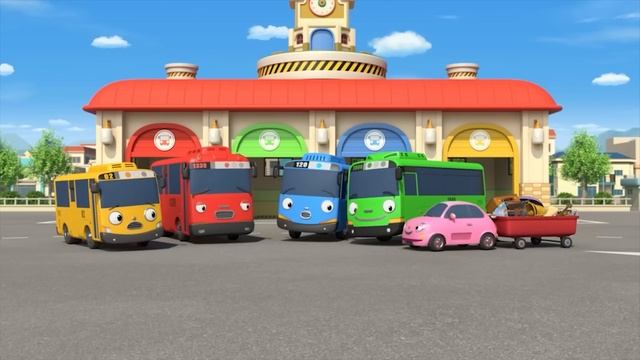 ?Тематический театр Тайо? l #21 Огромный розовый автомобиль l Приключения Тайо смотреть онлайн