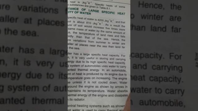 Physics,Class 9th,Ch#8,Topic Importance of larg sapasfic heat capacity of water смотреть онлайн